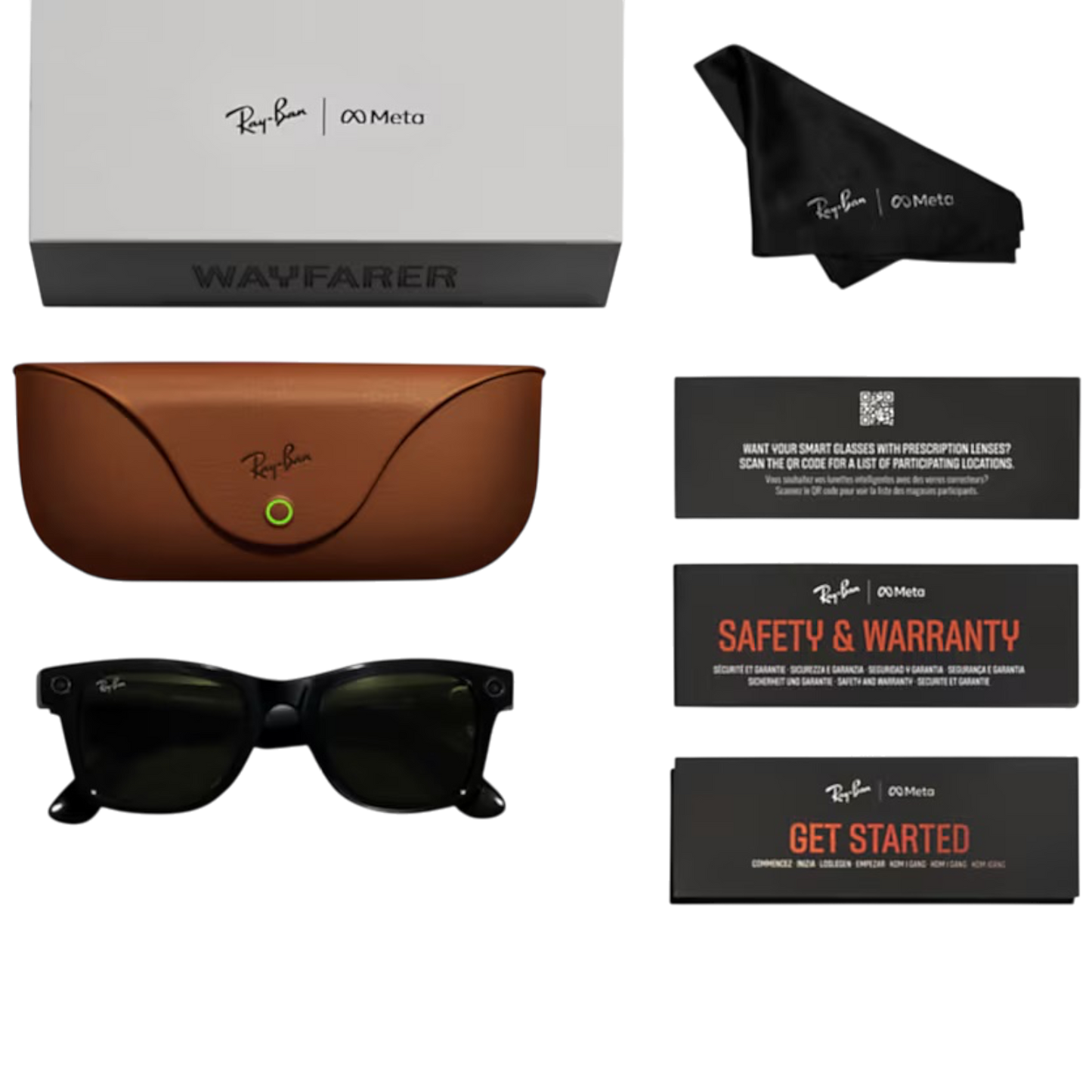 RayBan Meta Wayfarer (Gen 1) - RW 4006