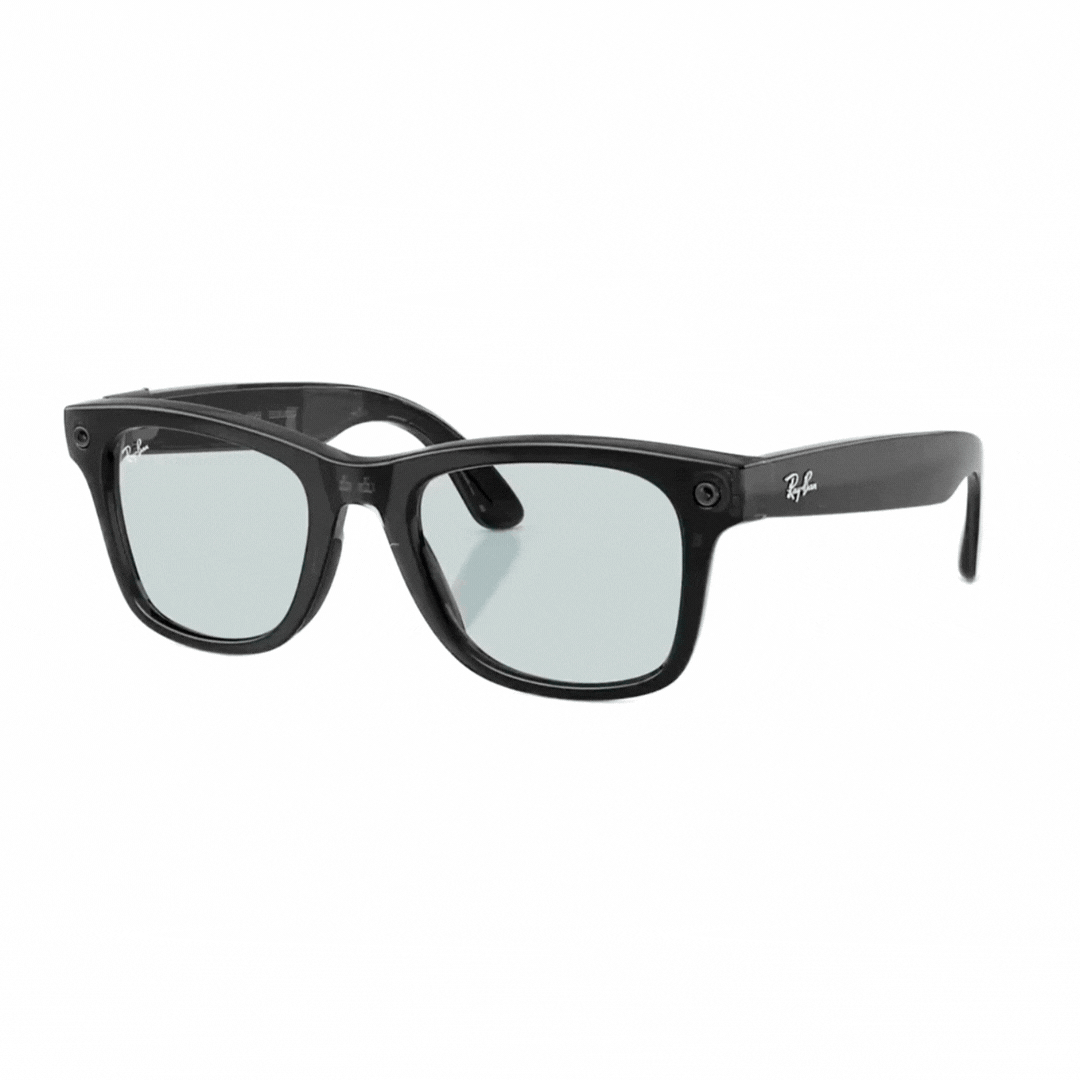 RayBan Meta Wayfarer (Gen 3) - RW 4011 Negro Transparente Transitions